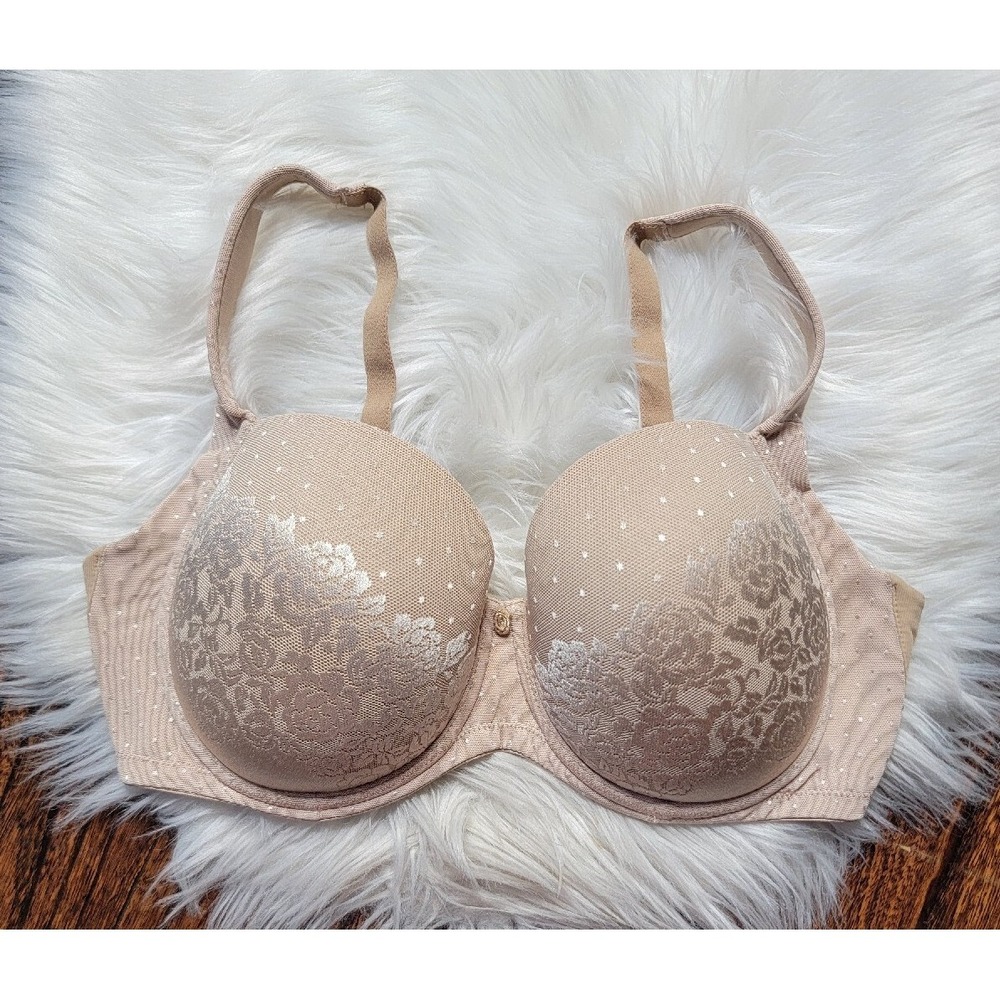 Soma Stunning Support Full Coverage Underwire Bra Size 36DD Nude